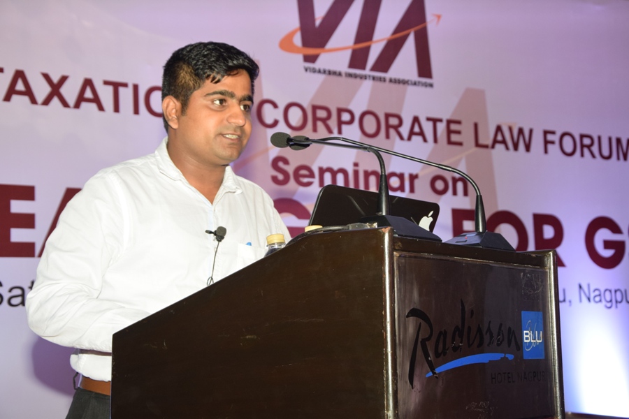 Seminar on “Gearing up for GST” | Vidarbha Industries Association